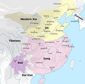 Song dynasty map