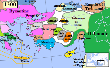 Anatolia In 1300 